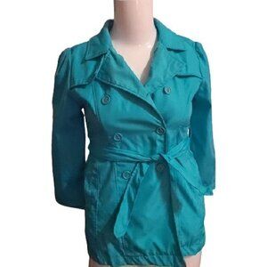[Dollhouse] Blue Trench Coat - Size L